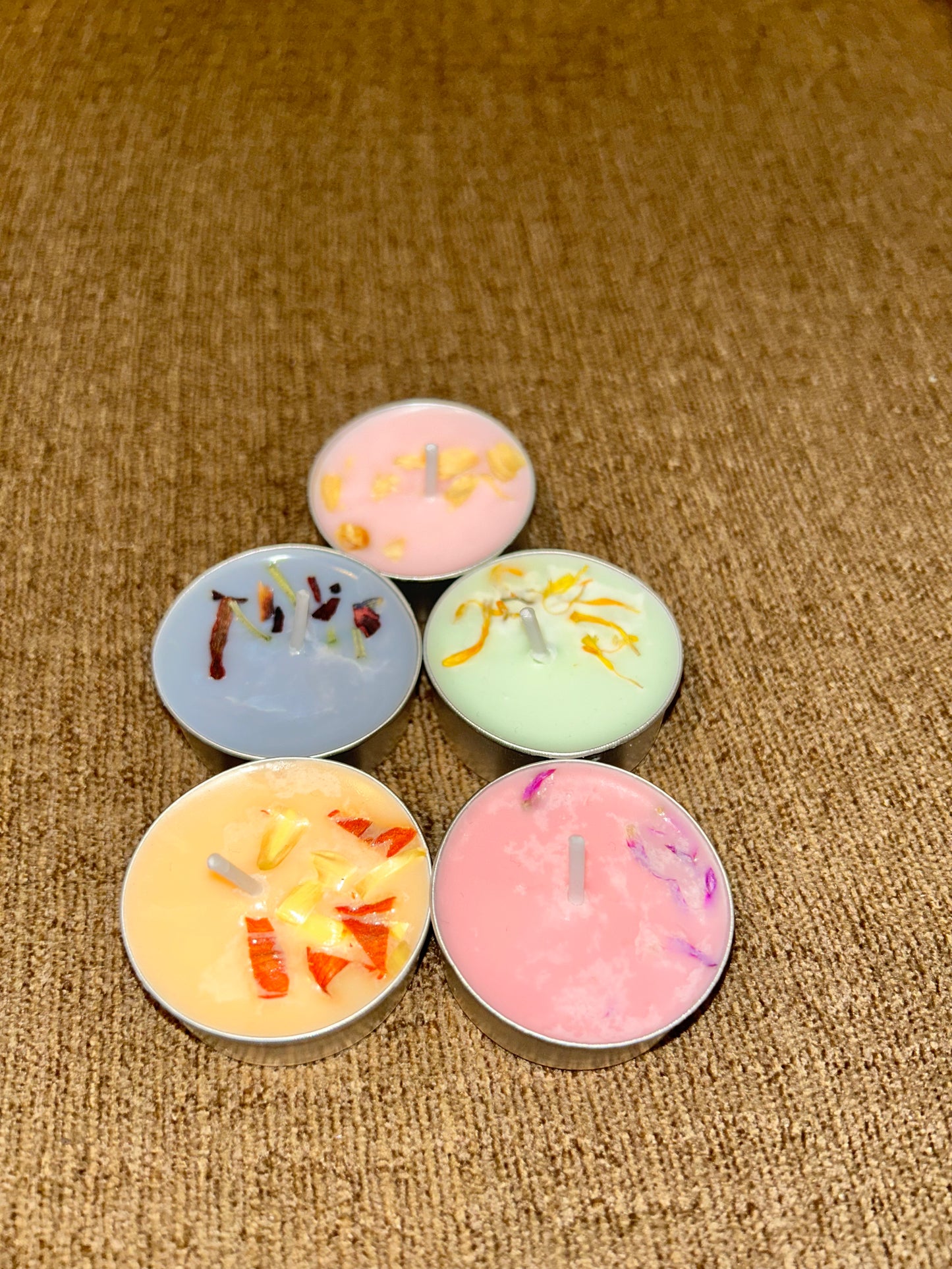2oz Tea light sample candles